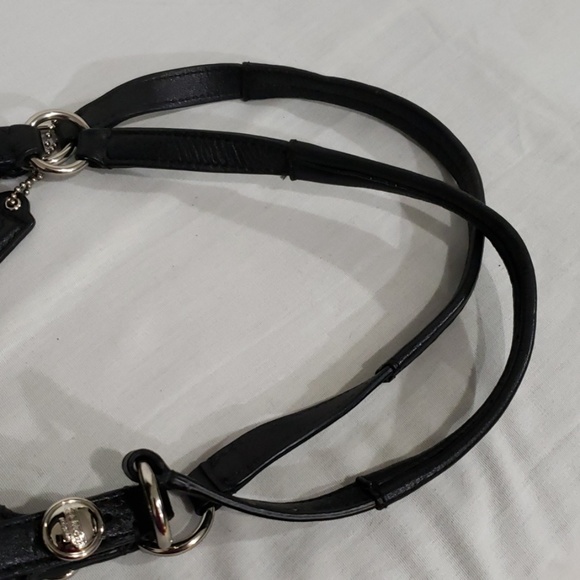 Coach black leather bag - Picture 4 of 8